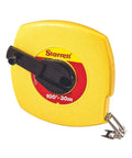 Retractable Imperial And Metric Long Tape Measure Built Tough In A Rugged ABS Case With Folding Hook, 100 Feet Total