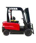 Heavy Duty 2 Ton And 3 Ton Electric Forklift Stacker With Compact Design For Easy Warehouse Material Handling, side view.
