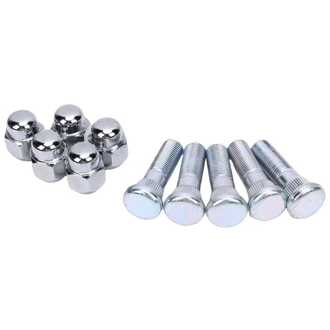 Heavy-Duty Wheel Lug Stud Nut Set High-Strength Steel Replacement Kit Perfect For Subaru Impreza Legacy Crosstrek Ascent Tribeca 2006-to-2025 With 48mm 5-Lug Bolts Pro Grade OEM Swap And Easy Install