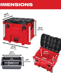 Packout XL Compatible Heavy Duty Tool Box Organizer Tray Built Tough From Impact Resistant Polymer With 100 Lb Capacity