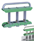 Hydraulic Sheet Metal Bending Machine 0 to 90 Degrees for Steel Aluminum and Copper with V Groove Roller System close-up
