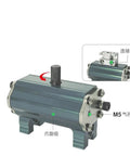 Heavy Duty Pneumatic Gripper Cylinder With Mechanical Arm Clamp For Single Or Double Water Clip Base And 90 Degree To 180 Degree Rotary Mounts Robot Automation Tool Compatible AlfaTX