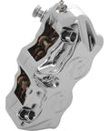 Radial Mount Front Brake Caliper Right Chrome For 06-13 Harley FLHX2 Touring Models Bolt-On Beefy Braking Power