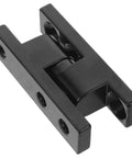 Barrel Style Lift Off Detachable Door Hinges For Metal Cabinets And Rolled Steel Panels Zinc Alloy Construction Black Finish