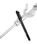 DIY Auto Body Dent Repair Kit with Wheel Arch Marker and Iron Tool for Sheet Metal Restoration, includes pen and gauge