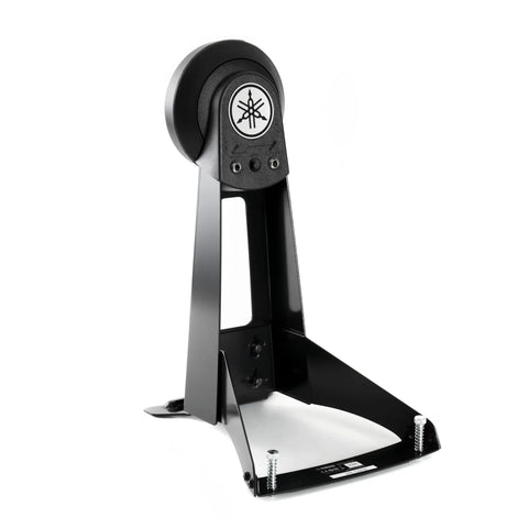 Electronic Drum Kick Tower With Natural Feel And Sensitivity Control Aux Pad Input Anti Slip Velcro And Spikes Large Enough For Double Pedals Stable Black Stand For Quiet Practice And Studio Jams