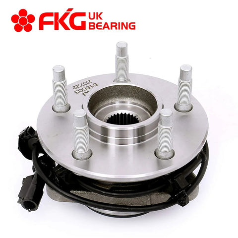 Front Wheel Bearing Hub Assembly Set Of 2 For 95-01 Ford Explorer 01-05 Explorer Sport Trac 01-09 Ranger 00-09 Mazda B4000