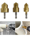 Grab These 3 Pack Ppr Lift Step Bits With 20 25 And 32 Mm Reamers To Smooth Pipe Ends Fast And Easy For Plumbing Jobs That Need Quality Steel Durability, PPR reamer drill set