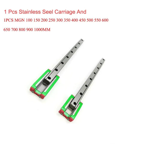 High Precision Linear Rail For 3D Printers And CNC Machines MGN7 MGN9 MGN12 MGN15 Compatible with markers for size options