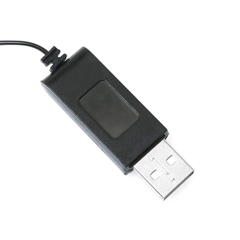 USB LiPo Battery Charger Cable For XT1 RC Drone Quadcopter FPV Parts, black connector with USB plug