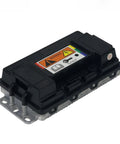 Heavy Duty Programmable Motor Controller 48V 60V 72V 80A for 2000W Electric Scooter, top view showcasing warning label and connections.