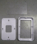 Disassembled Rugged RFID Enclosure For DIY Access Control Projects, IP54 ABS Plastic Junction Box 115 X 75 X 21.5mm