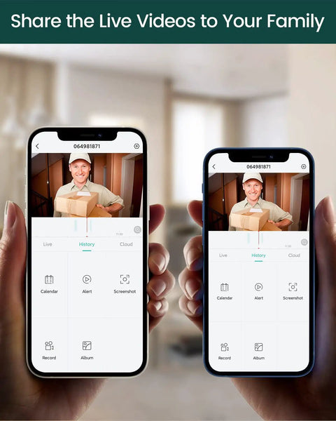 Wireless Video Doorbell Camera With Chime 2K HD Video Night Vision Two Way Audio Human Detection IP65 Weatherproof No Fuss Setup Quick Install In Minutes Cloud Edge App Compatible
