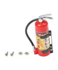 Fresh Red Plastic Fire Extinguisher Drop For 1 10 Rc Rock Crawler Builds Featuring Legit Simulation Look And Durable Lightweight Fitment For Serious Off Trail Crawling Sessions with nuts and screws.