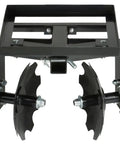 Disc Plow Harrow With Weight Tray For ATV UTV And Garden Tractors For Heavy Duty Soil Prep Weed Control And Crop Residue Clearance