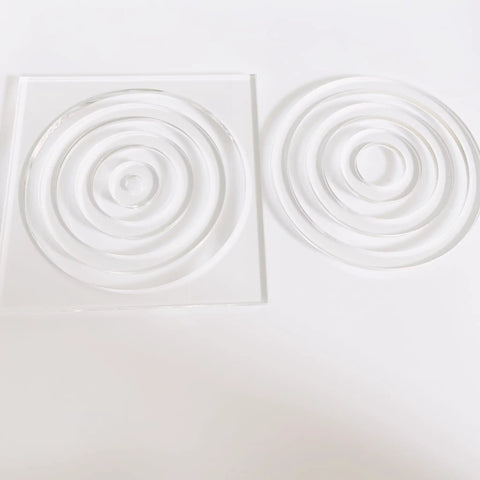 Slick Multi Circle Router Jig For Pro Woodworkers And Craft Pros Offering Laser Cut Acrylic Precision round acrylic templates set.