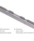 Dual Output Worm Reducer Shaft 18mm Diameter 164mm Length Heavy Duty Bearing Capacity Low Noise High Hardness Premium Alloy Steel
