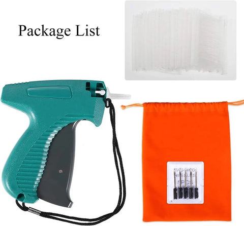 Price Tagging Gun For Clothing Quick Tag Attacher Kit With 6 Needles And 1000 Barbs Fasteners Organizer Bag Easy To Use Clothes Labeler