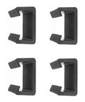 Wicker Furniture Clips 4 Pack For Outdoor Patio Sectionals Fasteners To Secure Rattan Chairs And Prevent Shifting Fits 2.83 Inch