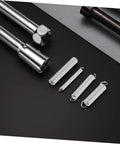 Super Dope 200 Piece Heavy Duty Compression Spring Assortment Kit For Home DIY Fixes Car Repairs And Machinery Gear That Works Amazing, silver steel springs