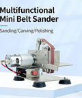 Get This Mini Belt Sander For Quick Polish And Grind Tasks. Compact design with powerful motor for polishing and sanding.