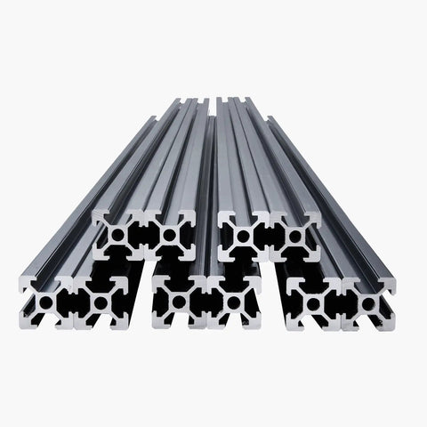 Dope 2020 Aluminum Extrusion Rail Set 10 Pieces Of 78.7 Inch T Slot Profiles European Standard Anodized Linear Rail High Strength Aluminum