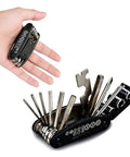 16 In 1 Bike Repair Tool Kit For Nulane Bicycle Compact Portable Lightweight Multi Tool With Wrenches Screwdrivers Hex Keys
