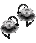 Front Wheel Hub Bearing Assembly Replacement For 2006 To 2010 Ford Explorer, 2007 To 2010 Explorer Sport Trac, And 2006 To 2010 Mercury Mountaineer, Hub Bearing Kit Includes Two Bearings, Built To Fit Perfectly