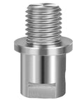 Lathe Headstock Spindle Adapter Converts Five Eighths Inch Shopsmith Internal Thread To One Inch Eight TPI External Thread, steel