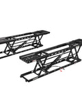 8,000-Lb Portable Car Lift With Heavy Duty Hydraulic Quick Jack For Sedans And SUVs, adjustable scissor lift design.