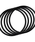 Five Pack Replacement Drive Belts For Rock Tumblers Fits Central Machinery ABN Viyuki Single And Dual Barrel Models Premium Nitrile Rubber