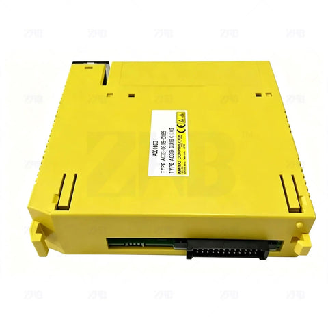 Rugged Beefy CNC IO Module For Machine Automation Digital IO Board With Plug And Play Setup Built For Long Lasting Operation And Stable Signal Transmission Compatible With A03B 0819 C185 A03B 0826 J185 A03B 0807 C185 Industrial Control Spare Parts yellow module top view