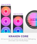 Solid 360 Mm Aio Cpu Cooler Offering Punchy Rgb Vibes For Competitive Gamers Demanding Beastly Chip Temperatures And Straightforward Setup Without Any Messy Wire Clutter with RGB fans.