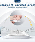 24 Pack 5 To 6 Inch Recessed Lighting LED Can Lights Adjustable 5Cct showing reinforced springs for easy installation.