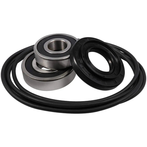 Heavy Duty Front Load Washer Tub Bearings And Seal Replacement Kit includes steel bearings and dual seal gaskets for LG Kenmore machines.