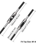 Adjustable Tap Wrench Handle For Metric M2 To M8 Taps And 3 To 6 Mm Sizes Handy Die Casting Body Tap Tool With Reamer And Drill Accessory Clamp