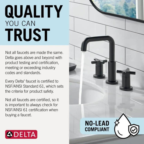 Modern Matte Black Single Hole Bathroom Faucet For Vanity Sink With Optional Deck Plate And Metal Push Pop Drain Dead Simple Install, close-up showing smooth flow and quality features.