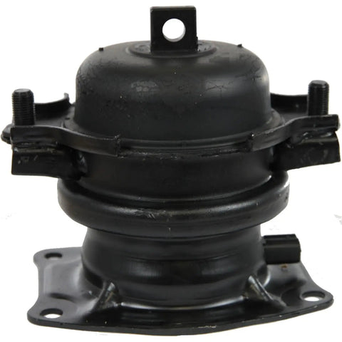 Front Engine Mount For 2006 2008 Honda Pilot V6 3.5L Fwd With Wire Sensor OEM standard, heavy-duty black metal, front view.