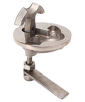 Beefy Stainless Steel Boat Hatch Latch Flush Pull With Large Ring Handle 61x57mm Marine Yacht Hardware detail view