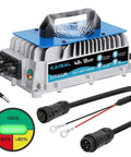 Beefy 48V LiFePO4 Battery Charger 1250W 58.4V 18A IP67 Waterproof for 48V Systems with cables and charge indicator