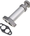 Beefed Up Fuel Primer Pump Replacement For CAT Diesel Engines 3116 3126B 3176C 3196 3208 3304 3306 3406 Series Direct Fit Aftermarket Upgrade For Heavy Duty Trucks And Machinery silver pump with gasket