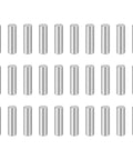 55 Pieces Dowel Pins M4 X 14mm 304 Stainless Steel Cylindrical Shelf Support Pegs For Metal Wood Furniture DIY Projects