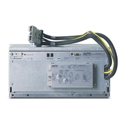 Built Different Rackmount UPS System With Extended Run Runtime Three SYBT5 Battery Packs No Sweat 230 Volt Backup Power back view with wiring.