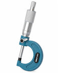 Generic Digital Gauge Precision Caliper Tool Electronic Screen Measurement Device with blue frame and knurled thimble design.