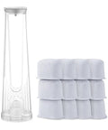 All In One Filter Replacement Starter Kit For 2.0 Brew Systems With Side Reservoir Holder And 12 Replacement Water Filters