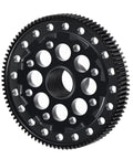 Arrma Compatible Carbon Steel CNC Machined 48P 91T Spur Gear for One Tenth Scale 4X4 Granite Senton Vortek RC Cars Upgrade Part Direct Replacement Replaces Plastic Gear With Heavy Duty Durability