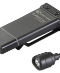 ClipMate EDC Ready Hands Free Clip On Light With White And Red LEDs, Rechargeable, portable design, black color