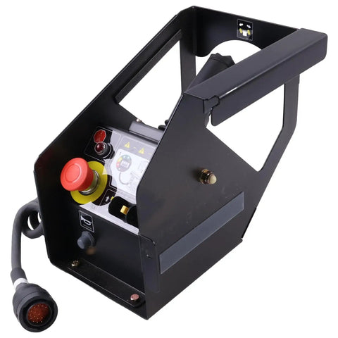 Heavy Duty Platform Control Box Direct Swap For Jlg 1001128685 showing control buttons, plug-in design, and protective casing.