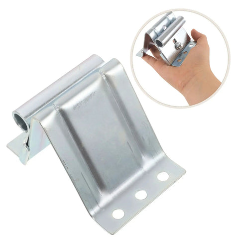 Close-up of 2 Piece Adjustable Garage Door Top Bracket Kit Made Of Galvanized Steel With Anti Oxidation Finish for home use