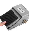 Foot Pedal Pneumatic Valve Pro Grade 3 Way 2 Position Momentary Rubber Nonslip Surface One Quarter Inch PT Threaded 6mm Fittings
